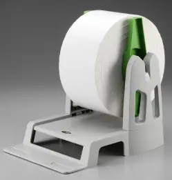 Label rewinder voor grote rollen labels en etiketten