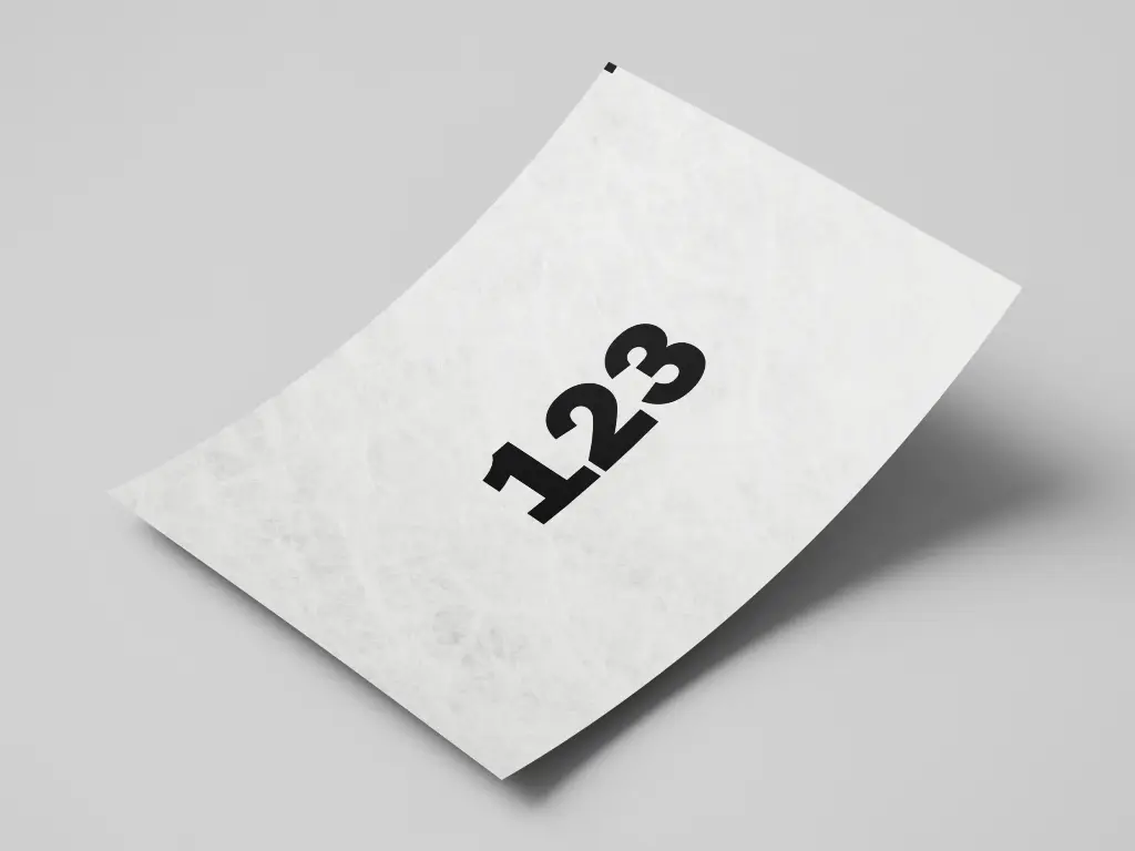 Event Race Numbers 210×150 mm