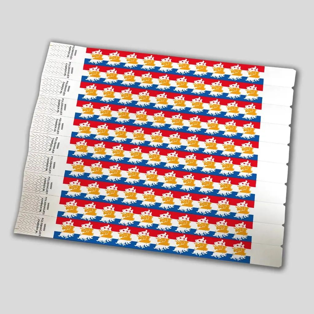 Tyvek Wristbands | King's Day Theme