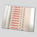 Tyvek Wristbands | Carnival Theme