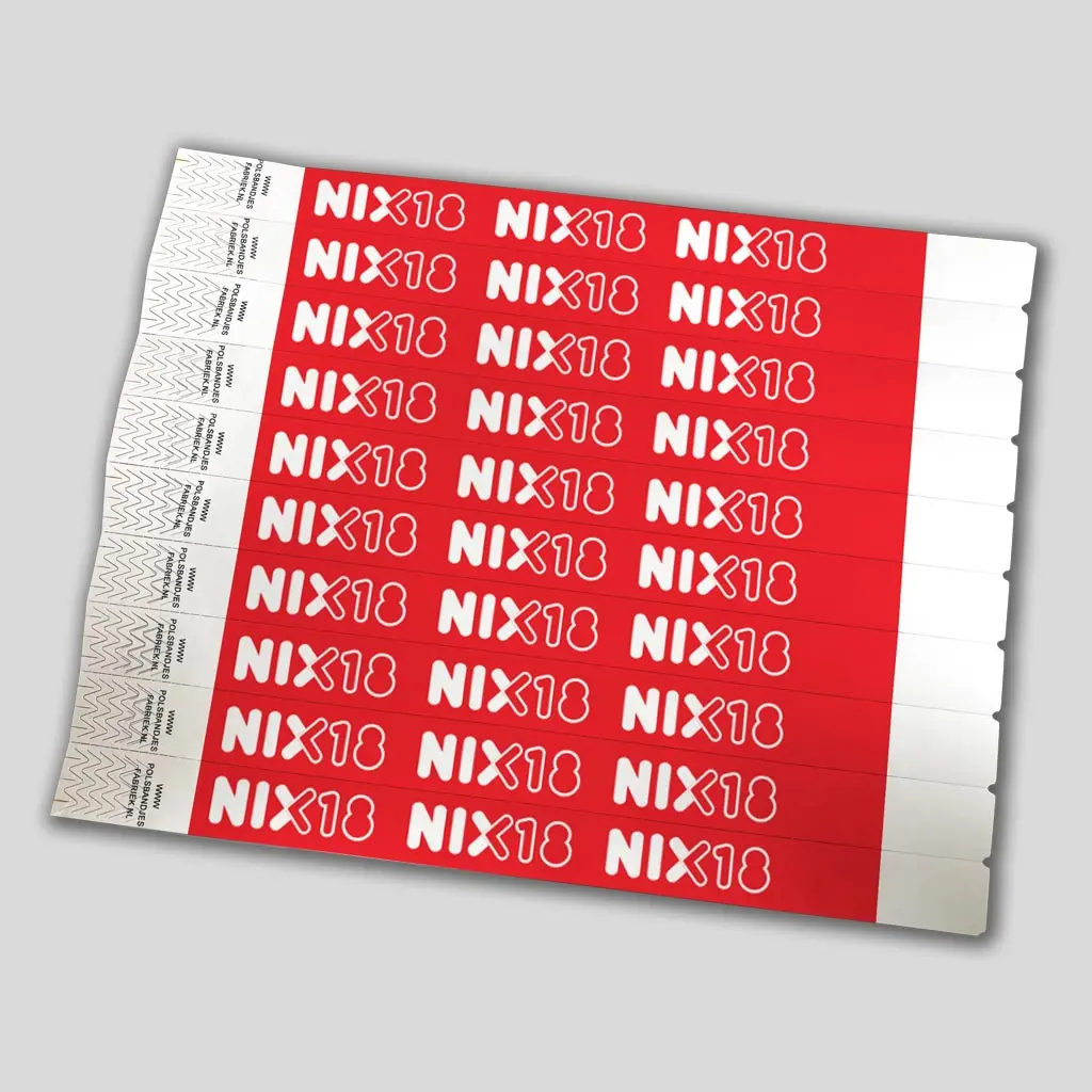 Tyvek Wristbands | Age Verified