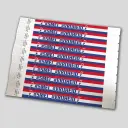 Tyvek Wristbands | Liberation Day Theme