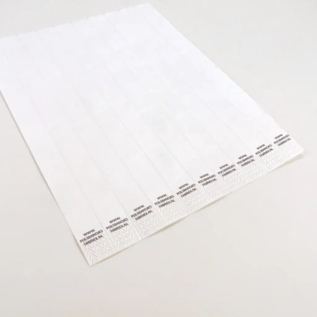 Tyvek Wristbands | Plain