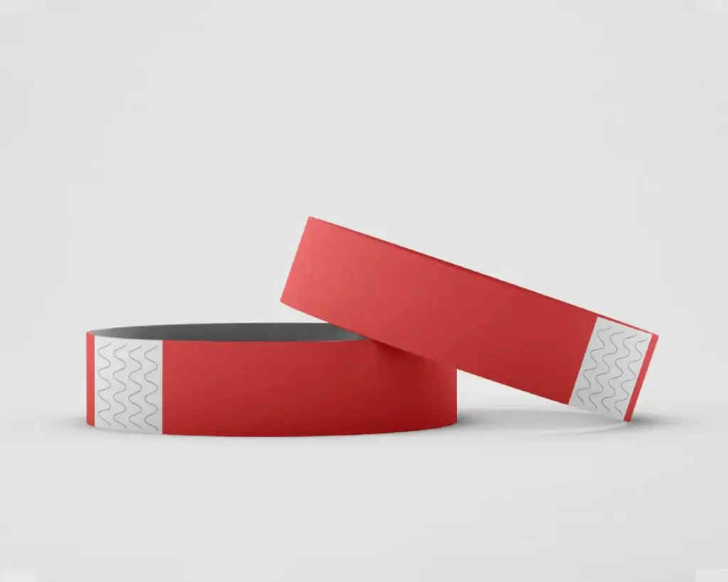 Colored Wristbands – Unprinted | On Sheet | 2000 per Box