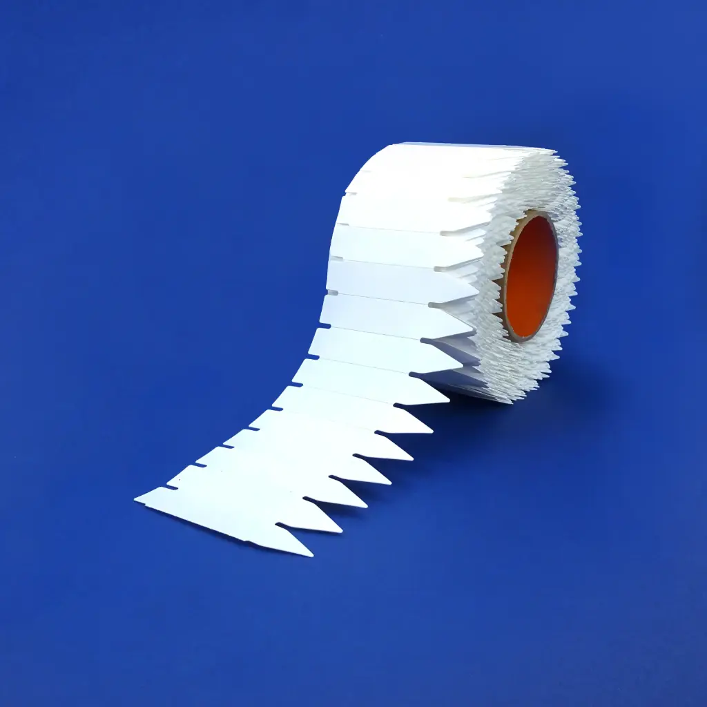 Roll of T.T. Stick Tags | 100 x 20 mm | White