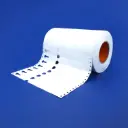 Rol Matrix Sleufetiketten 220x 25,4 mm, Wit 