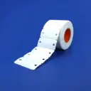 Roll of T.T. Cross Tags | 110 x 50 mm | White