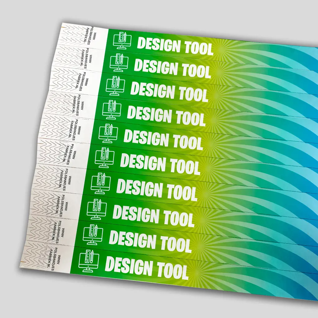 Custom Tyvek Wristbands