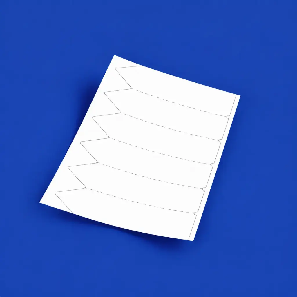 Doos Laserprint Steeketiketten 135 x 35 mm, A5, Laserprint 350mu 