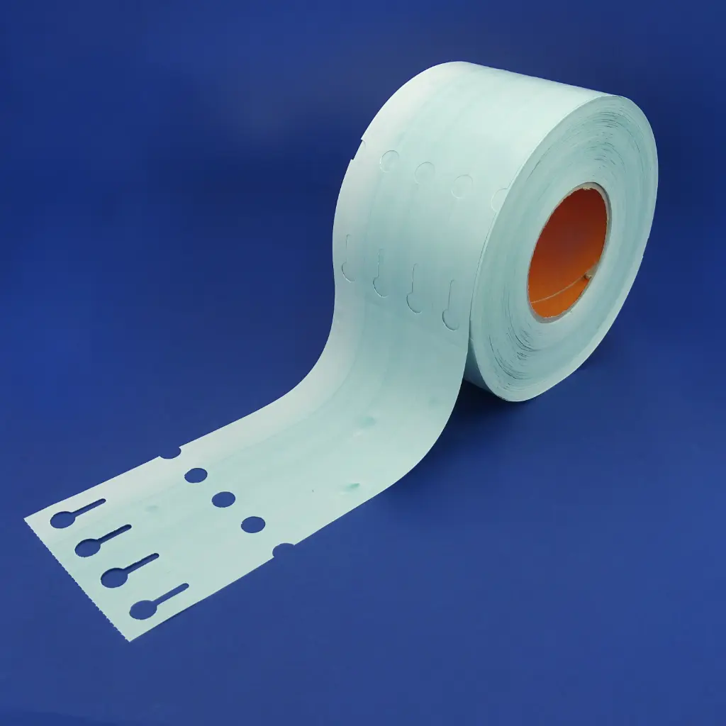 Rol T.T. Sleufetiketten 17 x 160 mm | GreenCore 150 mu | per 3750 stuks