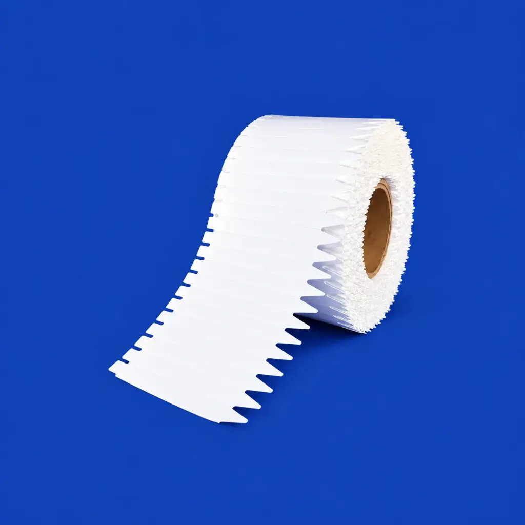 Rol T.T. Steeketiketten 125 x 14 mm | per 2500 stuks 