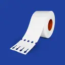 Roll of T.T. Slot Labels 25 x 250 mm | Monotex 150mu | 2000 Labels per Roll