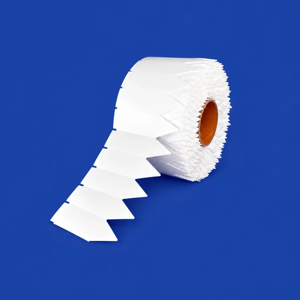 Rol T.T. Steeketiketten 125 x 35 mm | per 1000 stuks