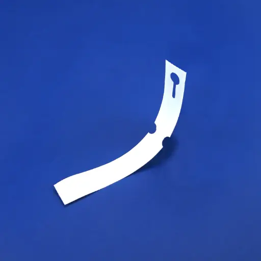 Rol T.T. Sleufetiketten 25 x 200 mm, Wit 