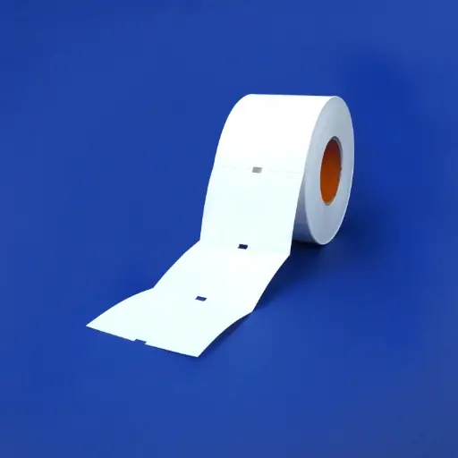 Roll Clamp Card 105 × 82 mm, White
