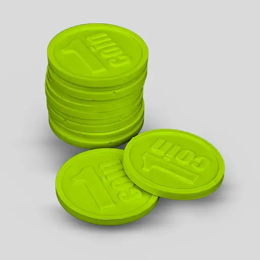 Relief Consumptiemunten 29mm | 1 Coin