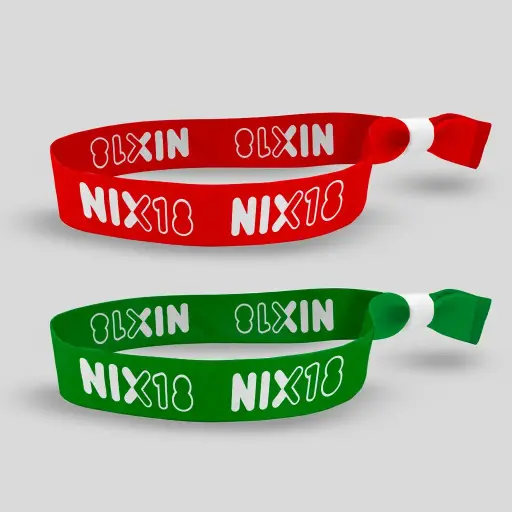 Theme Fabric Wristbands | Age Verified (NIX 18)