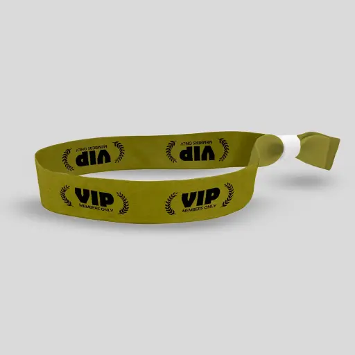 Theme Fabric Wristbands | VIP
