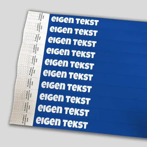 Budget Tyvek Wristbands | Custom Text