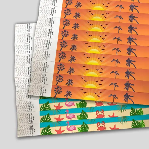 Tyvek Wristbands | Summer Theme