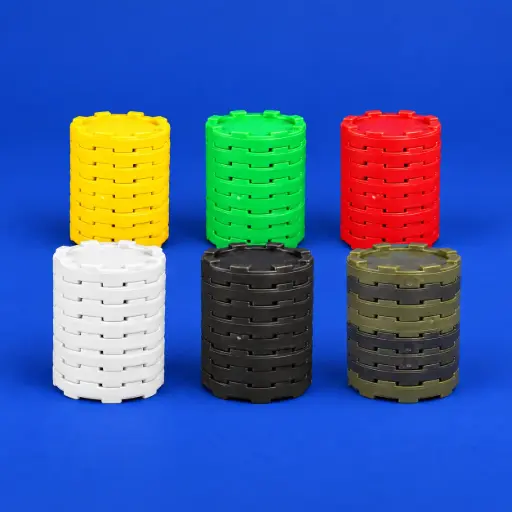 Stapelbare munten 23,5 mm | per 100 stuks