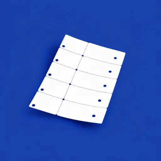 [27122] Doos Laserprint Labels 59,4 x 210 mm, A4, Gat 8 mm Laserprint 175 mu 