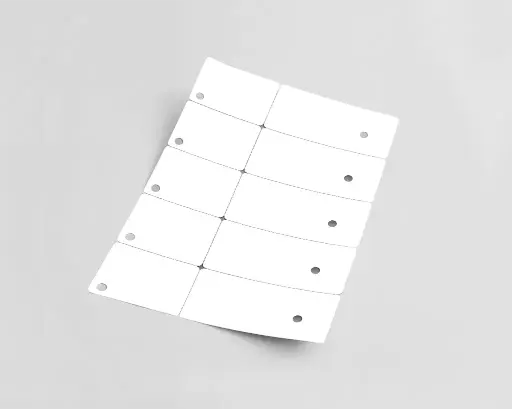 Doos Laserprint Labels 59,4 x 210 mm, A4, Gat 8 mm Laserprint 175 mu 