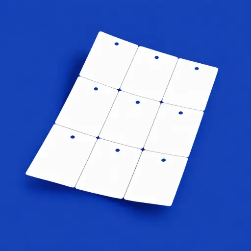 [27124] Doos Laserprint Labels 70 x 99 mm, A4, Laserprint 175 mu, gat 5 mm, Recht 