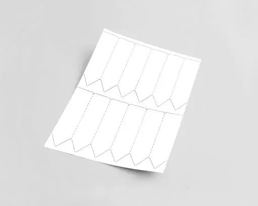 Doos Laserprint Steeketiketten 135 x 35 mm, A4, Laserprint 175mu 