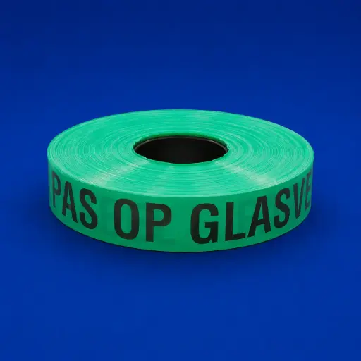 Waarschuwingslint Glasvezel | 40mm x 250mtr
