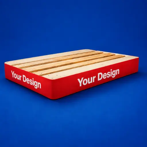 [28.105] Custom Printed Pallet Strips 150 mm x 50m
