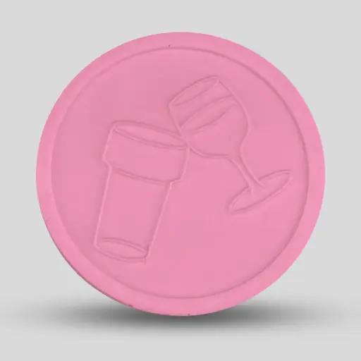 Embossed Tokens 29mm | Beer & Wine