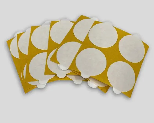 Zelfklevende Textielrondjes (set van 4 stuks)